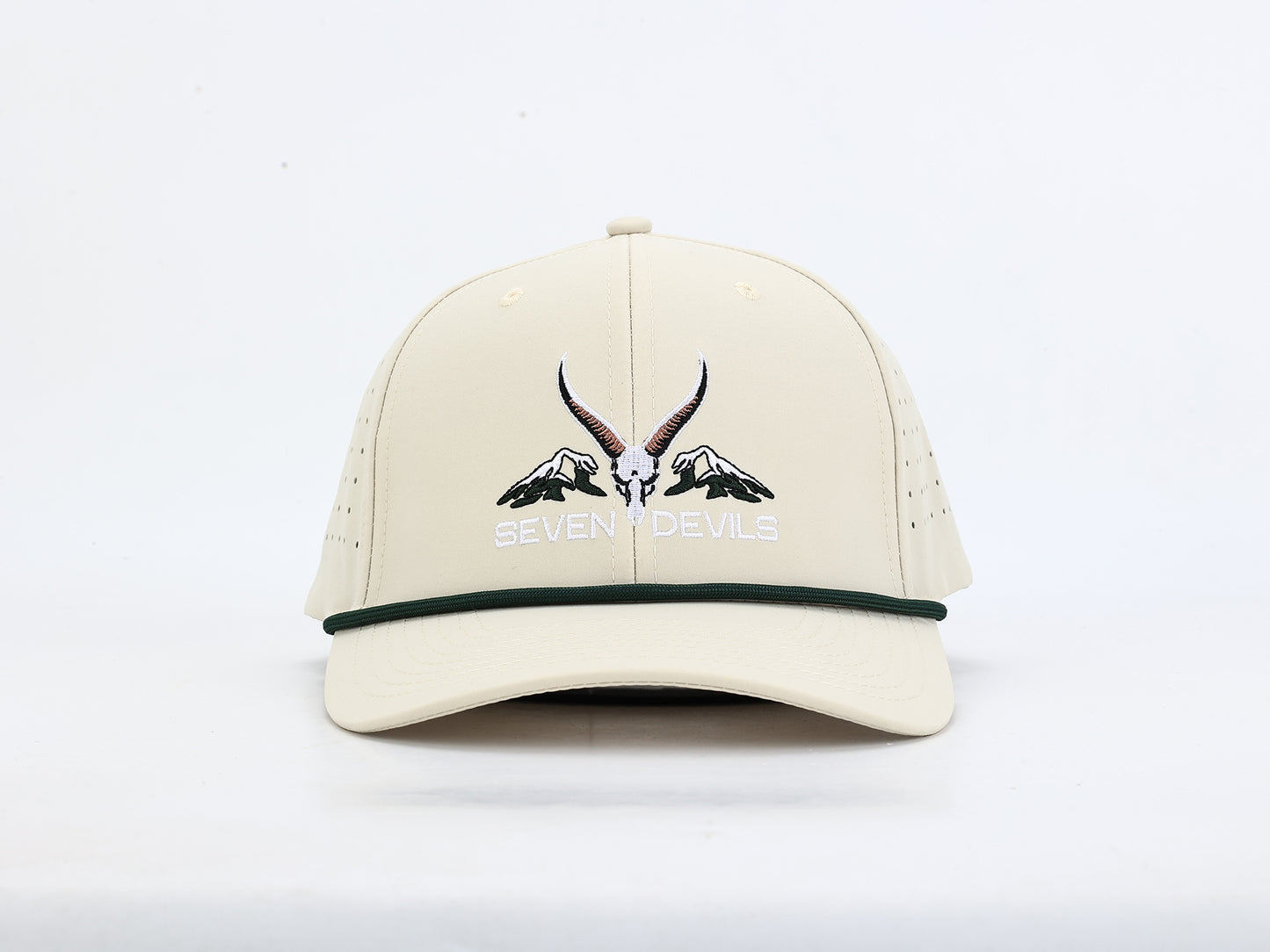 Seven Devils Performance Snapback — Beige / Rope Brim
