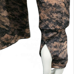 Grave Point Hoody sleeve cuff with thumb hole and hem detail in Canyon Ghost camo